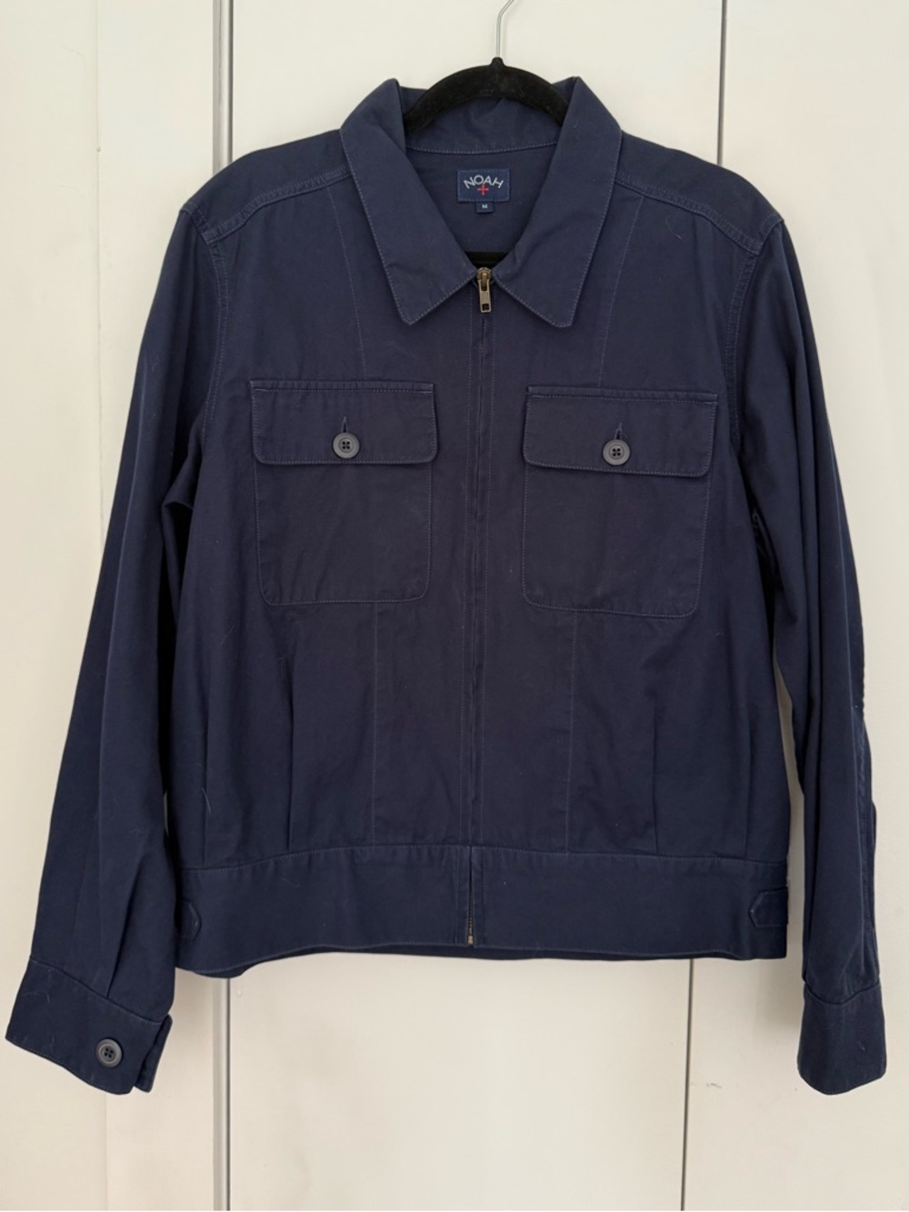 *Authentic* Men’s NOAH NY Workwear Utility Jacket in Navy